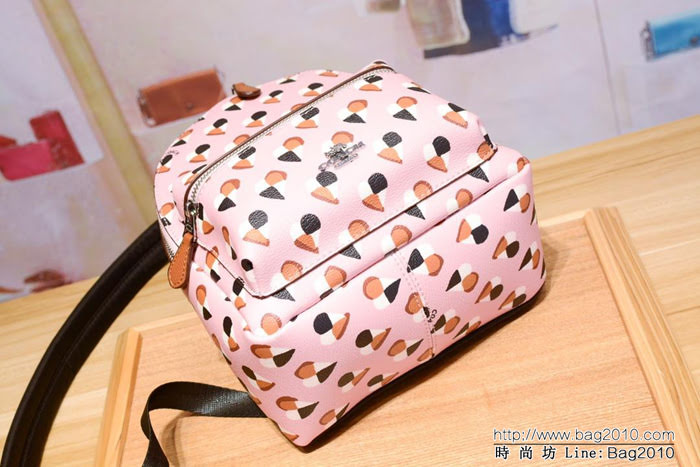 COACH蔻馳 新款 coach25915 愛心款迷你背包 潮流時尚兼實用 出門出遊 必備單品 可愛款  Chz1449